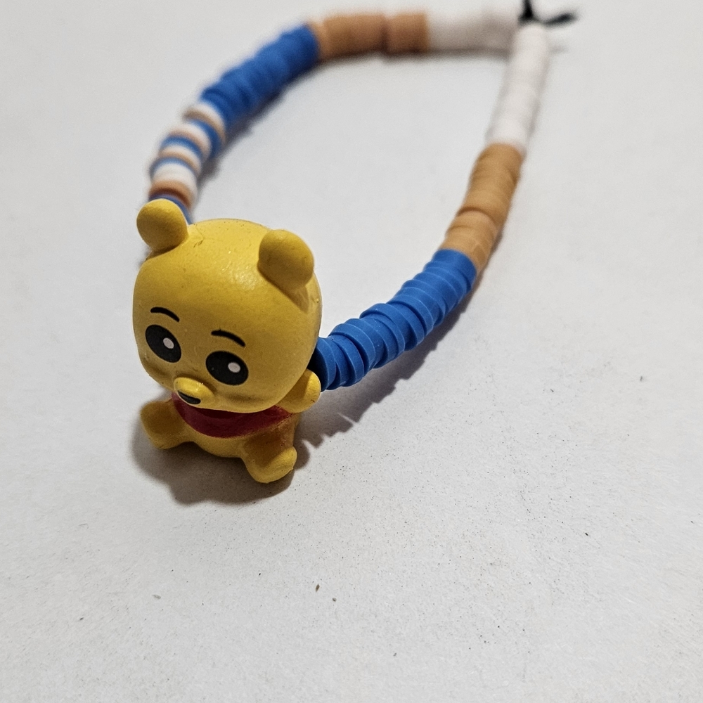 Winnie the Pooh Bear beaded bracelet